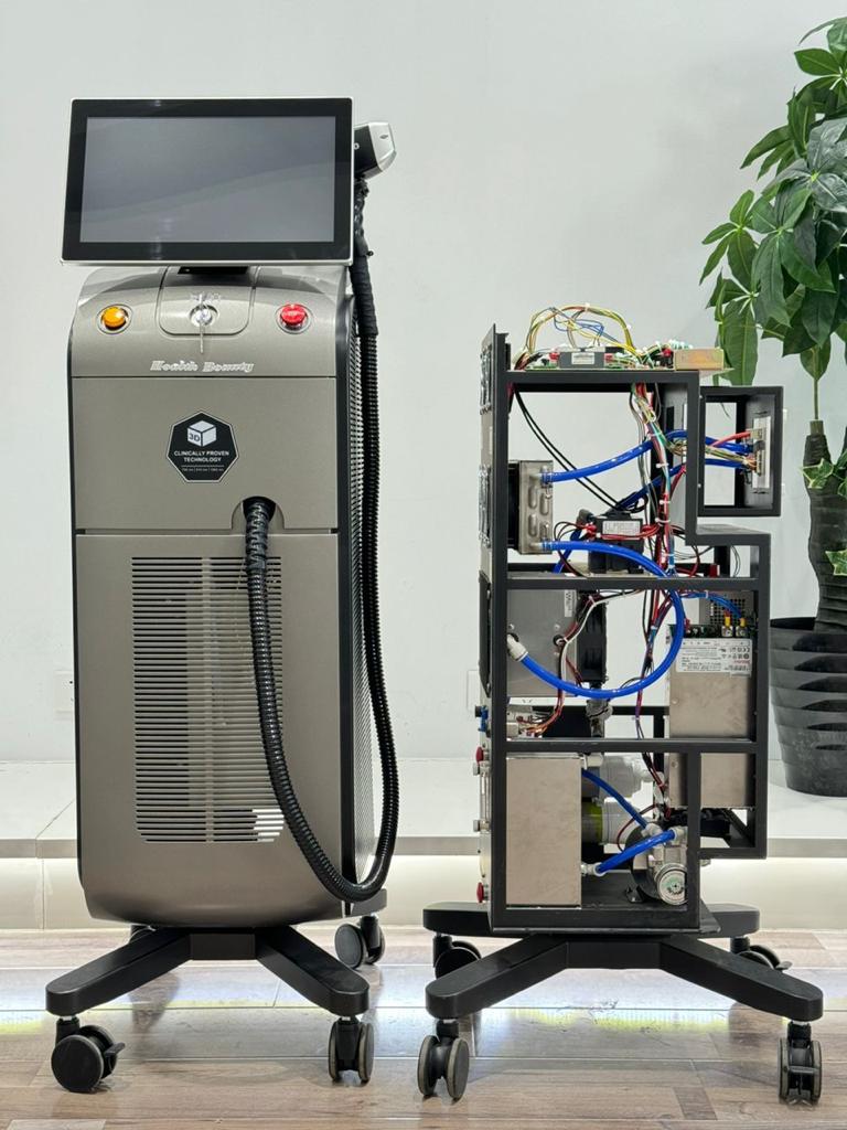 دستگاه لیزر سوپرانو تیتانیوم KM 1200 وات فول وارداتی